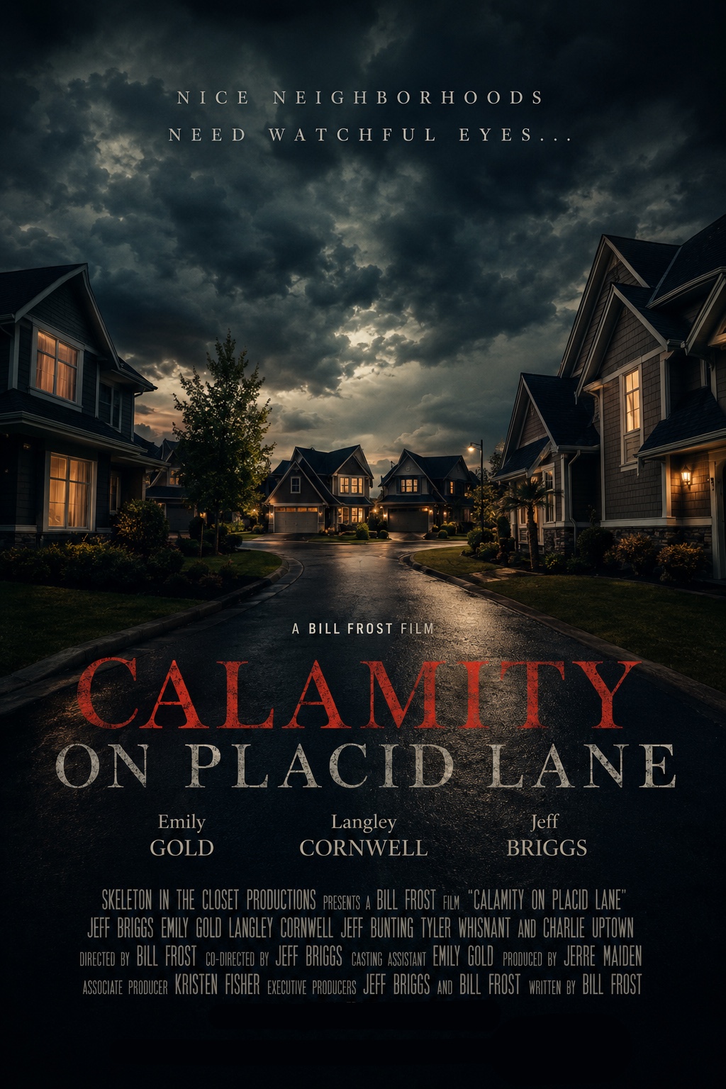 Calamity on Placid Lane film poster